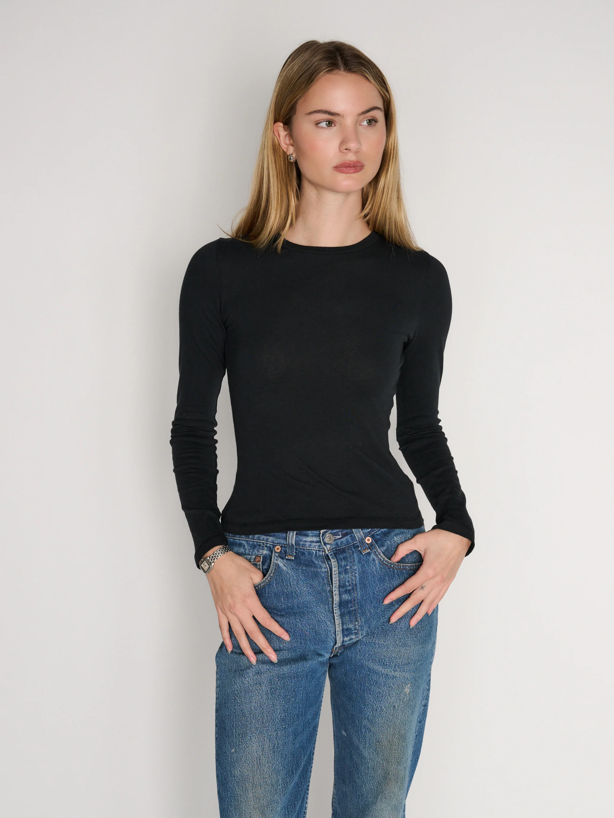 RLT LONG SLEEVE - BLACK - Image 3