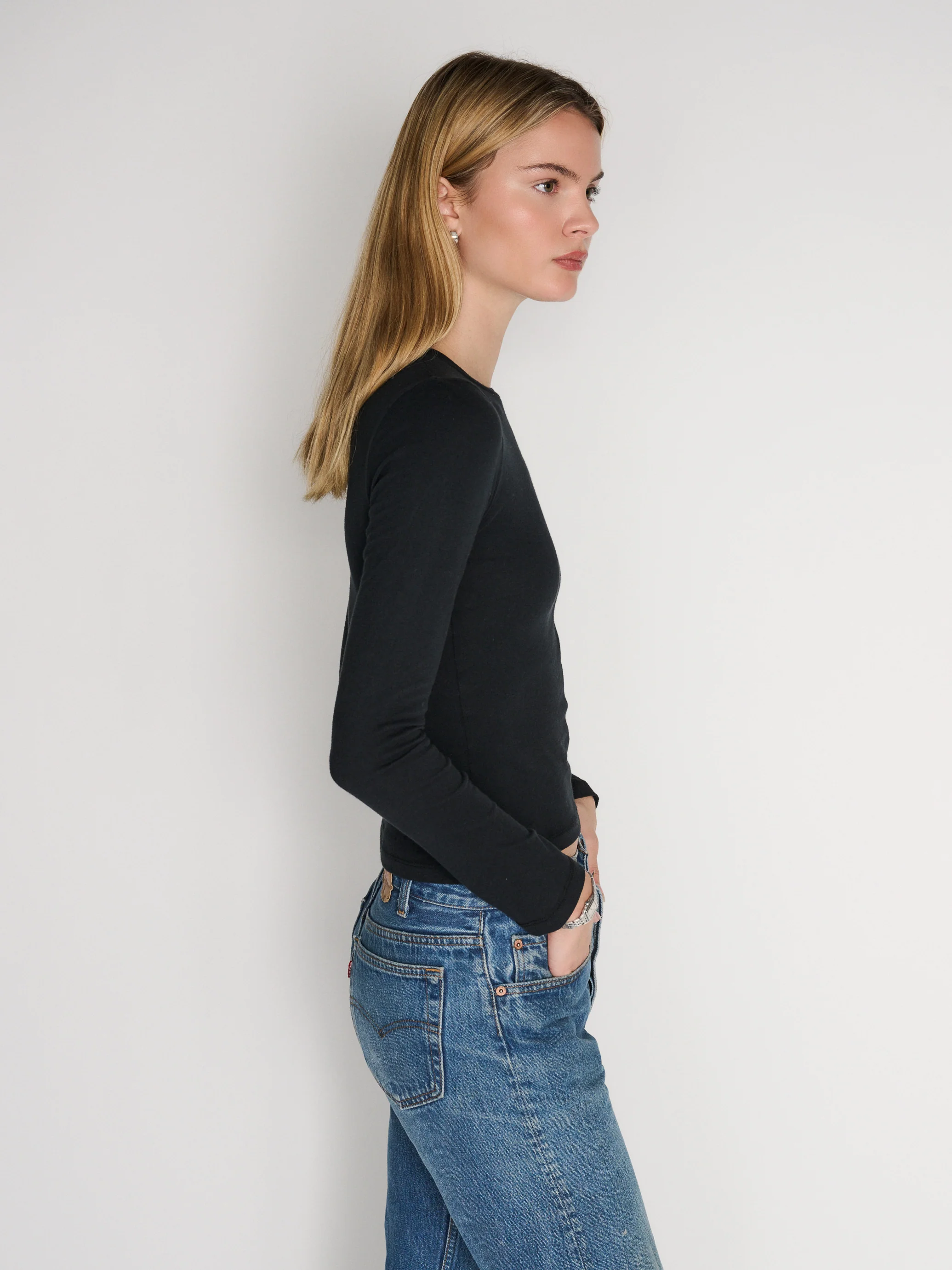 RLT LONG SLEEVE - BLACK - Image 4