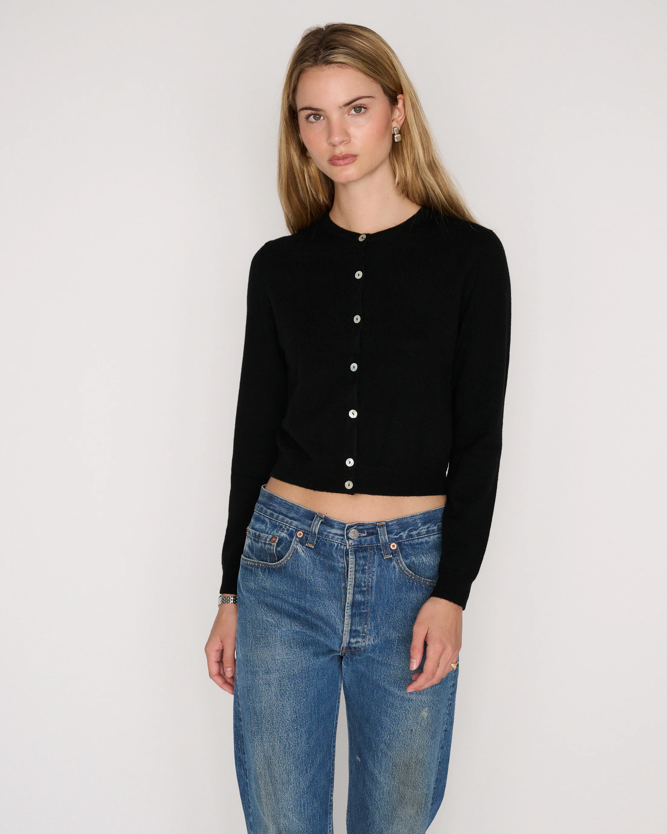 RLT RACHEL CARDIGAN - BLACK - Image 3