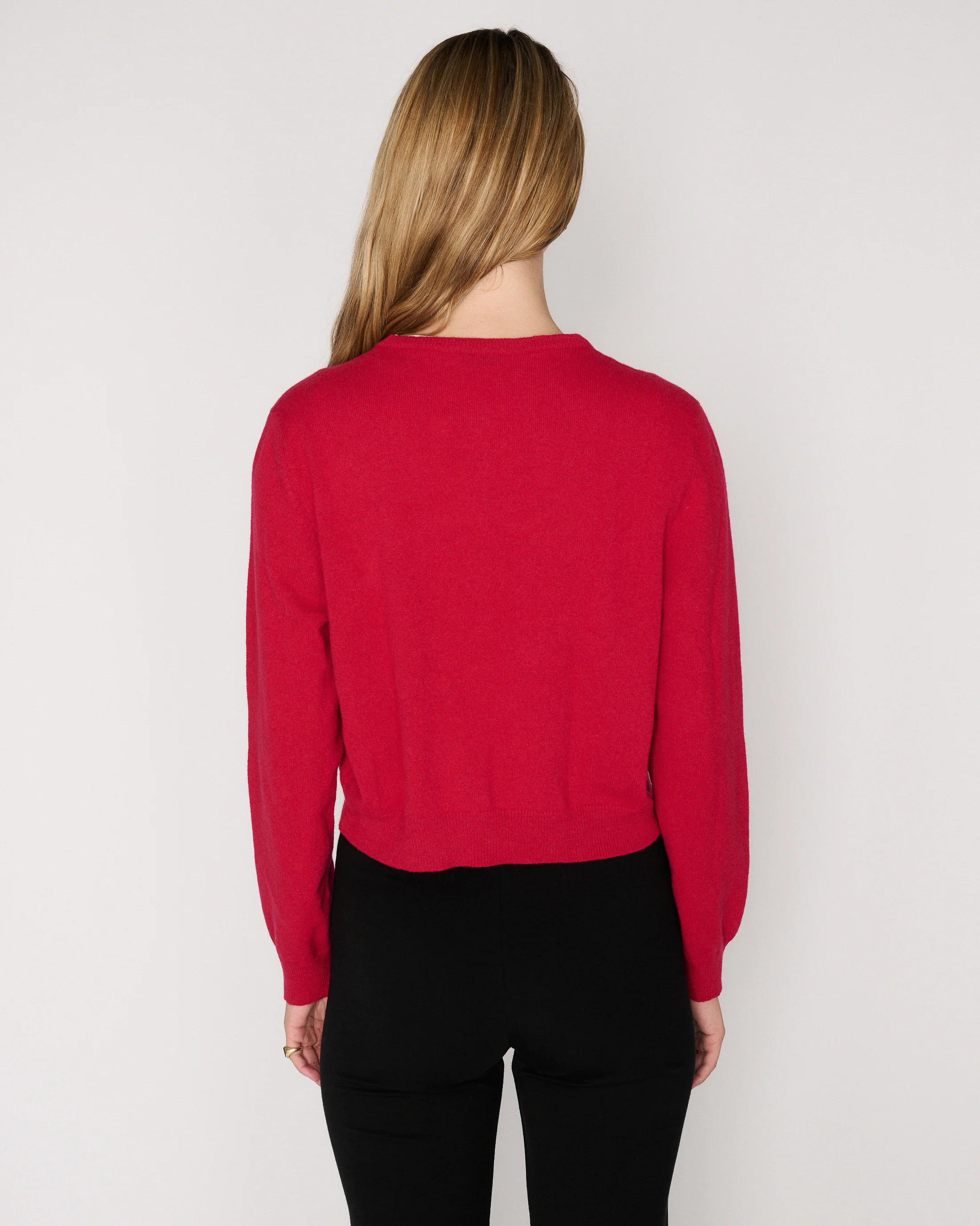 RLT RACHEL CARDIGAN -  RUBY - Image 5
