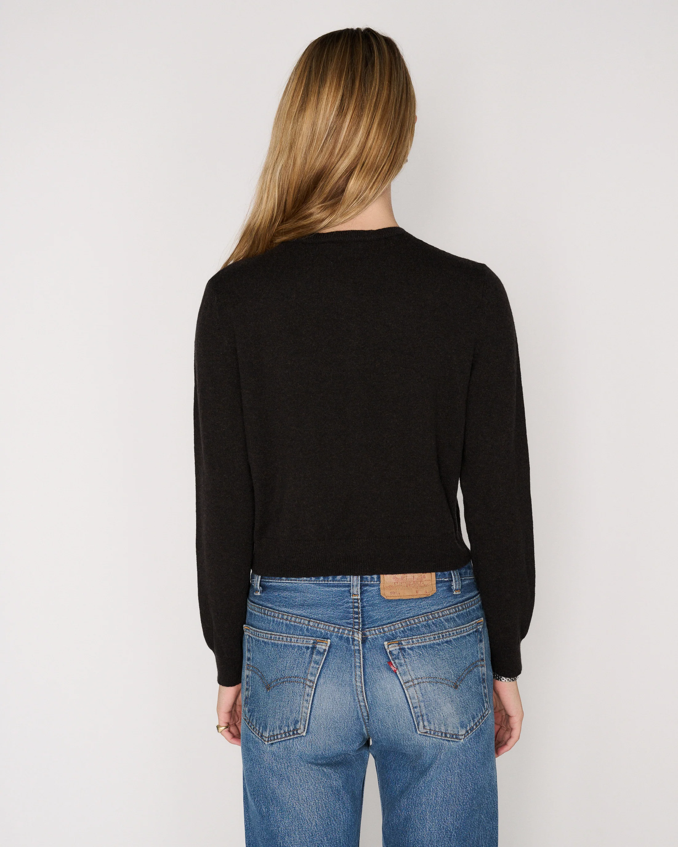 RLT RACHEL CARDIGAN - CHOCOLATE - Image 5