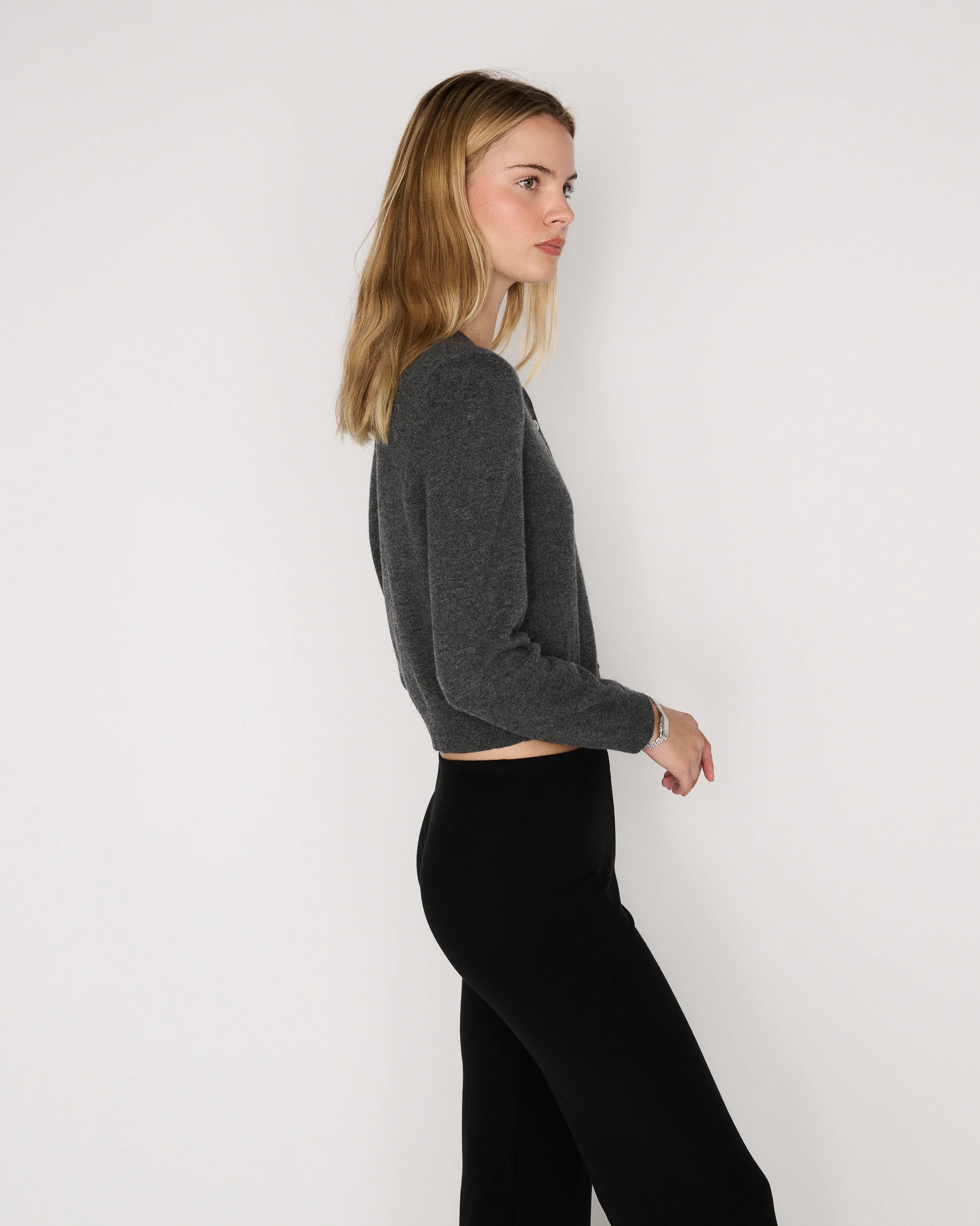 RLT RACHEL CARDIGAN - FOG - Image 4