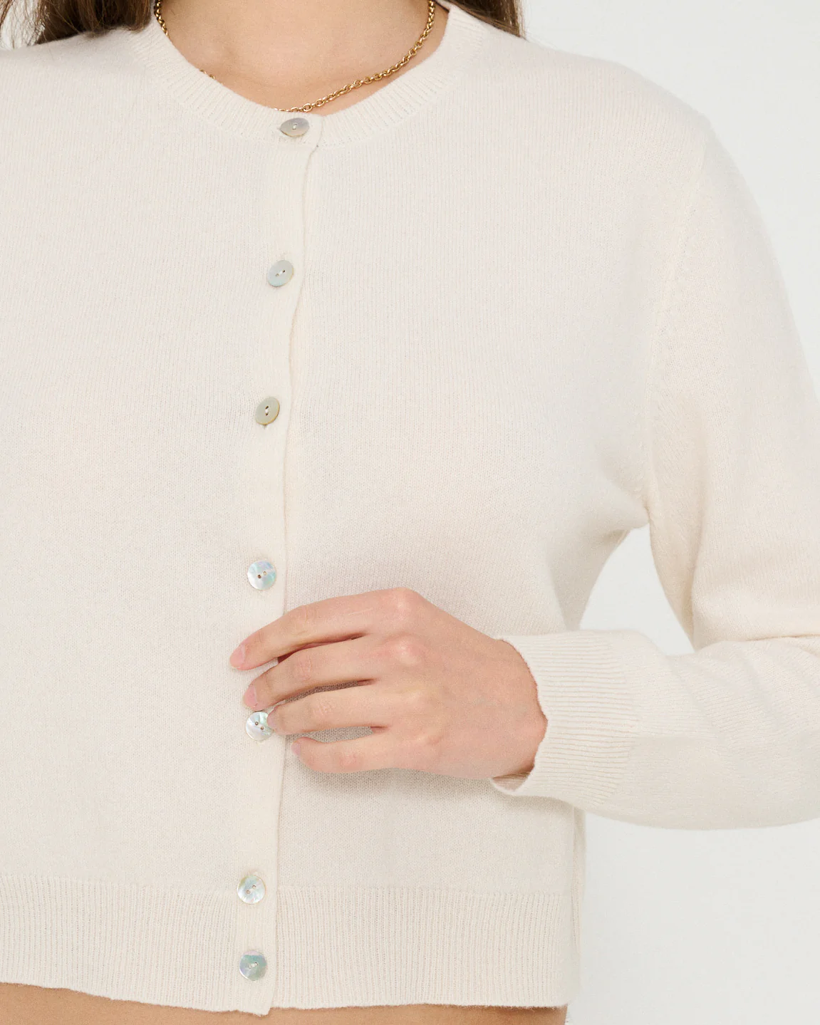RLT RACHEL CARDIGAN - IVORY - Image 5