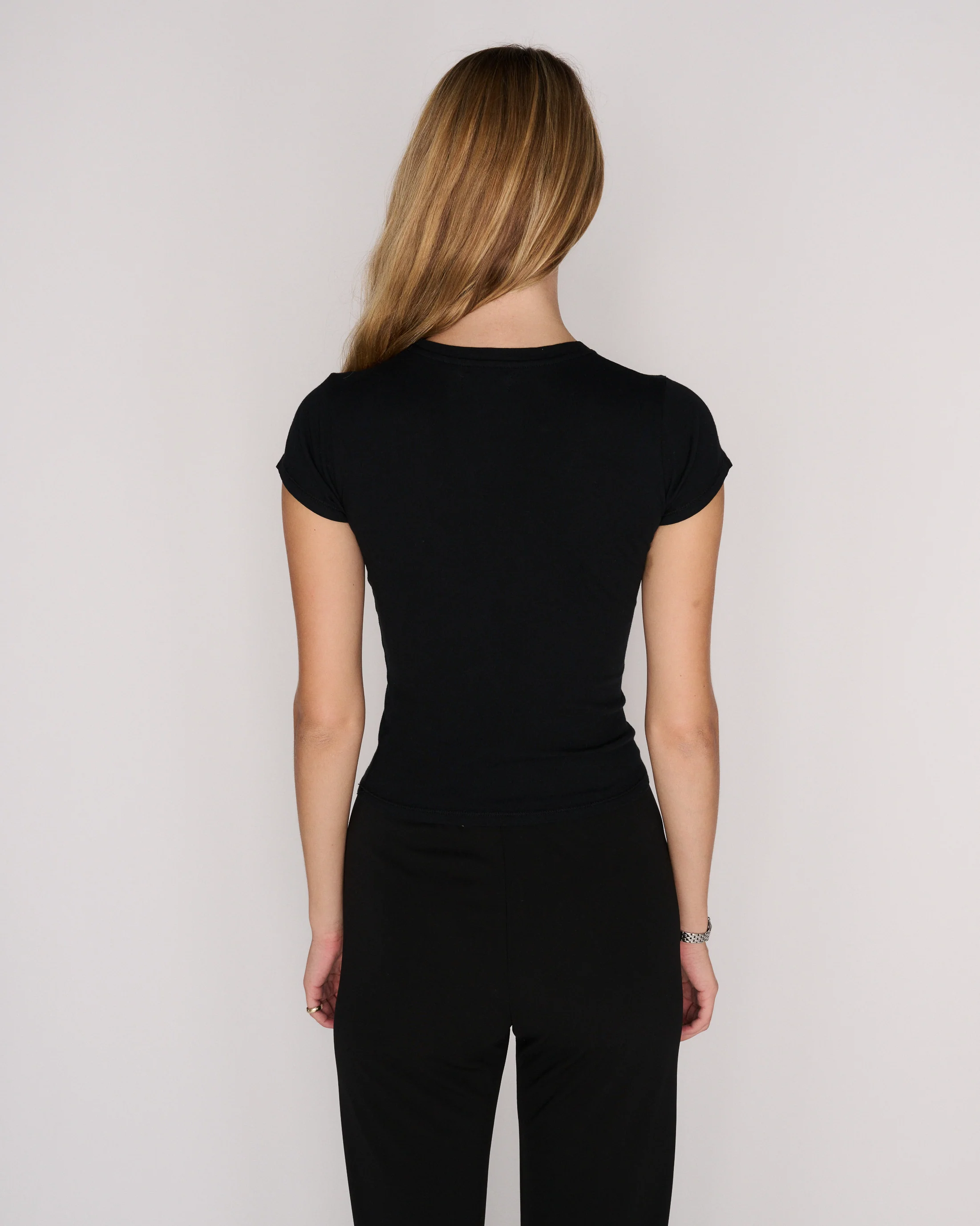 RLT SOFT BABY TEE - BLACK - Image 5