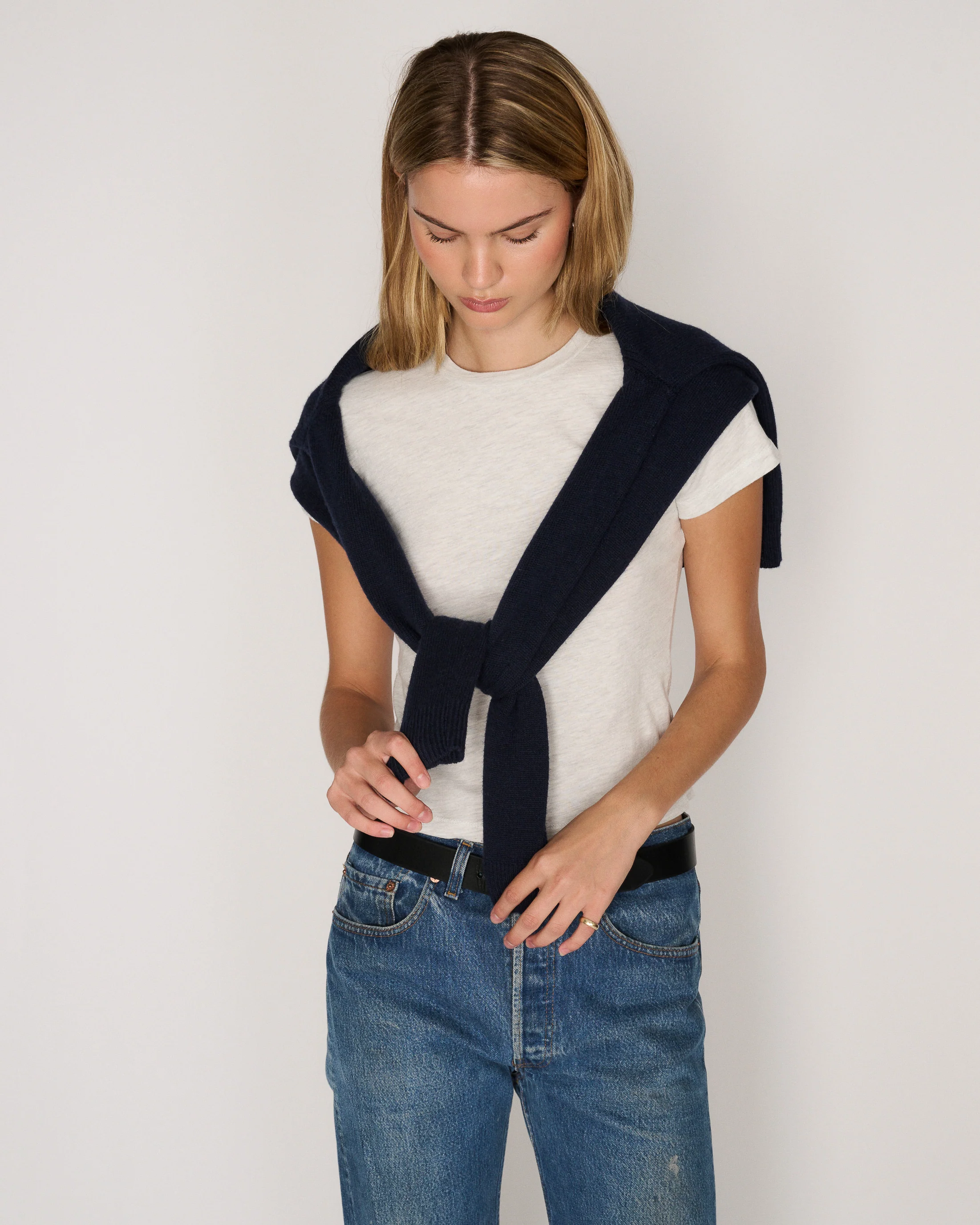 RLT SOFT BABY TEE - HEATHER GRAY - Image 5