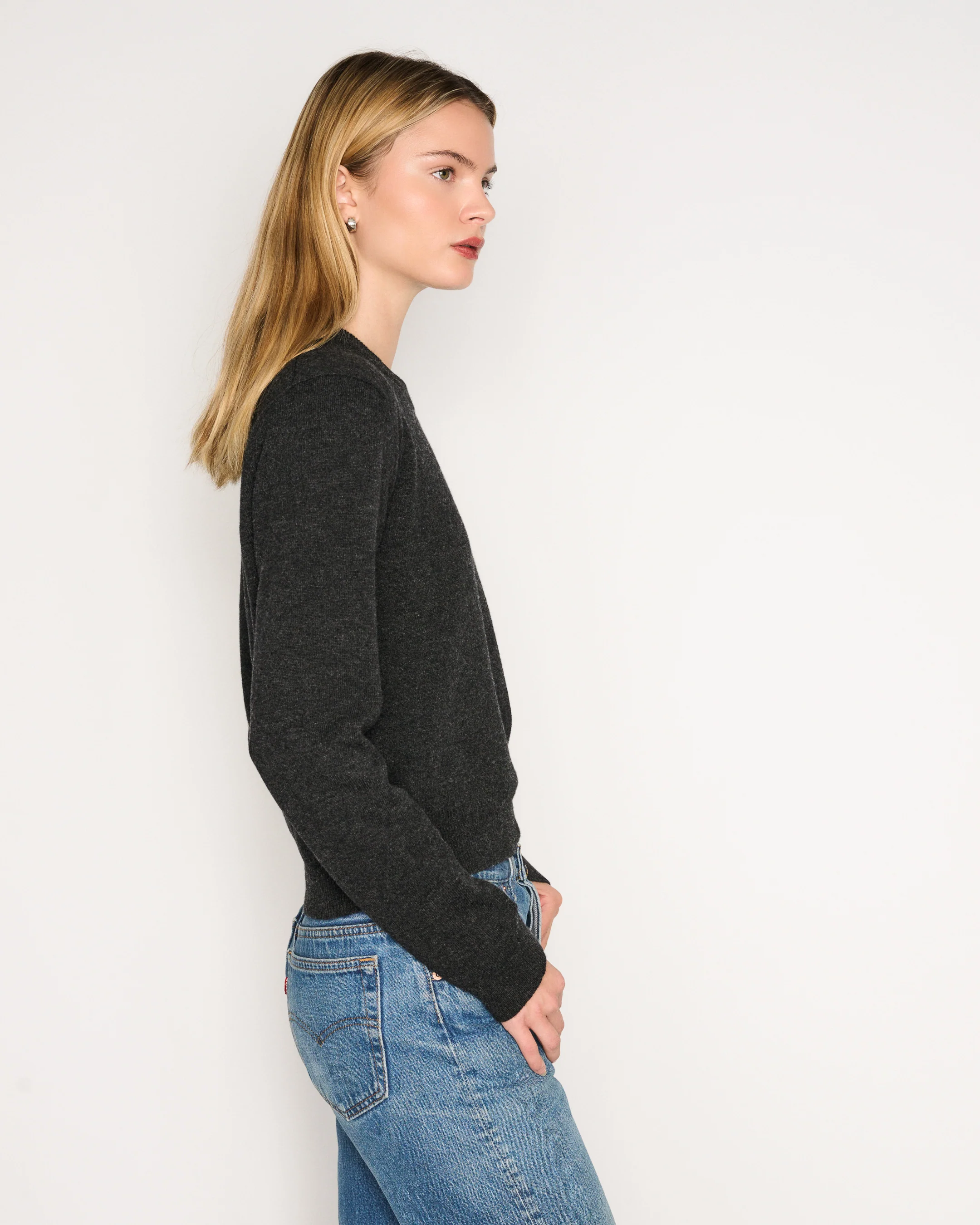 RLT TERI SWEATER - CHARCOAL - Image 4