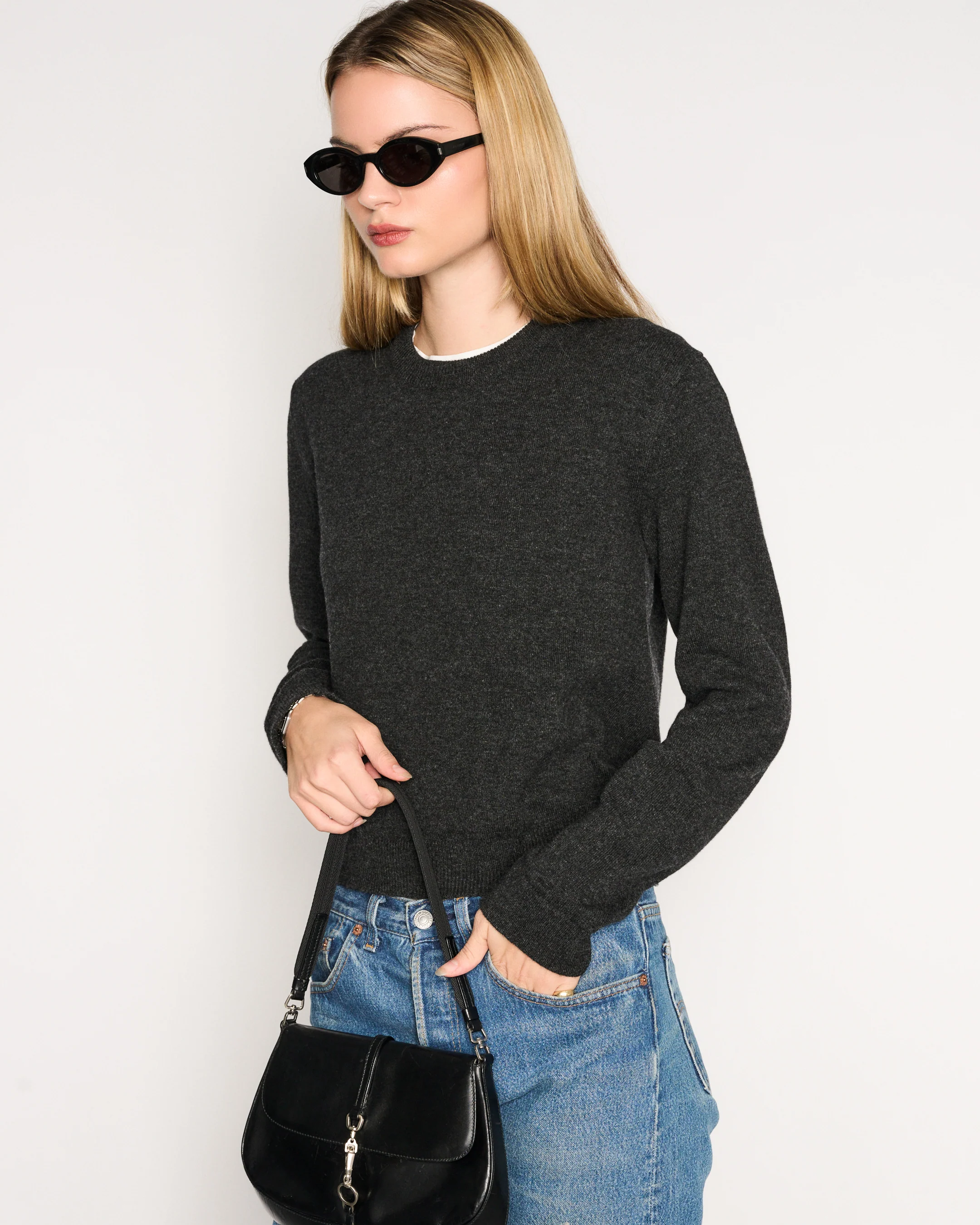 RLT TERI SWEATER - CHARCOAL - Image 6