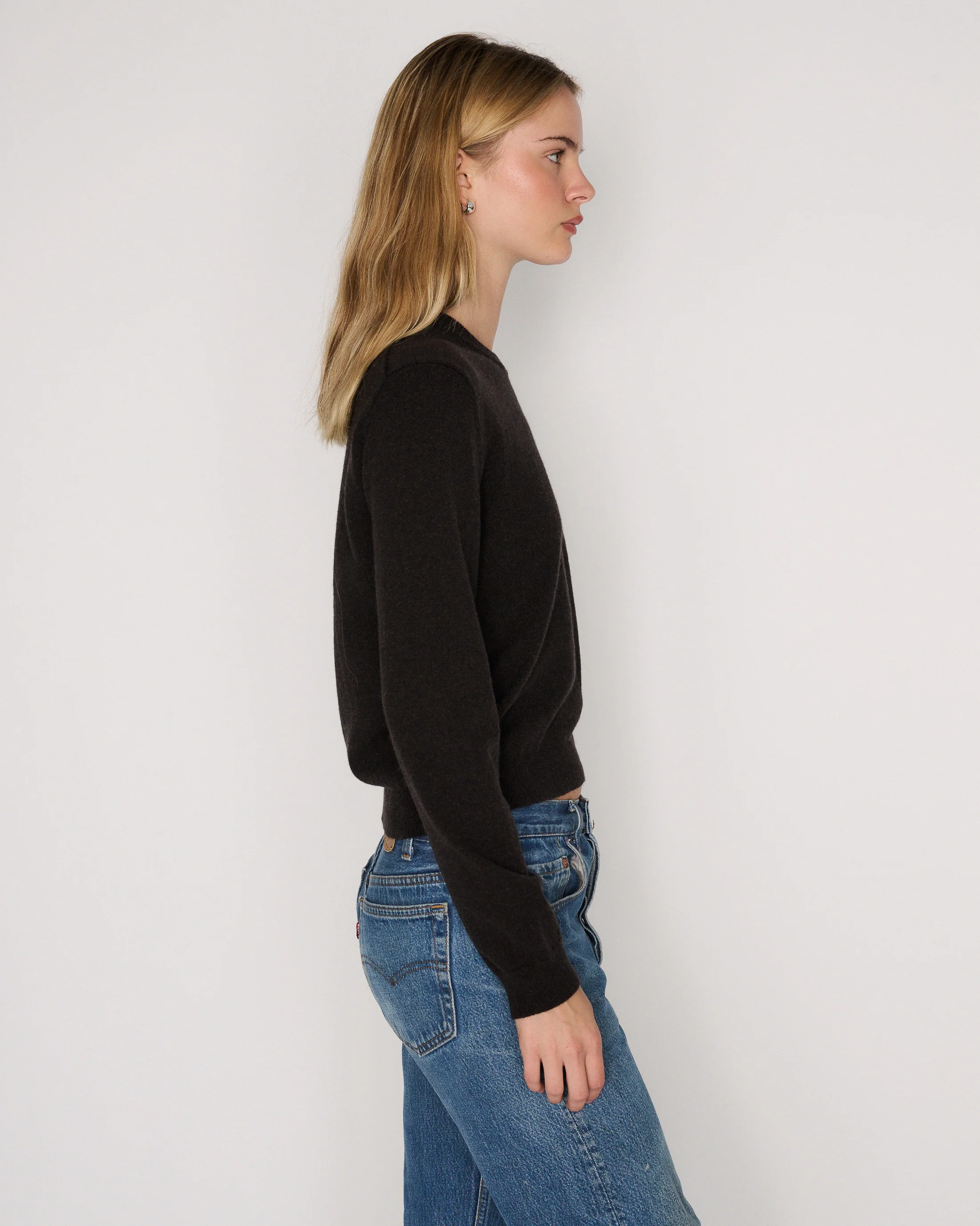 RLT TERI SWEATER - CHOCOLATE - Image 4