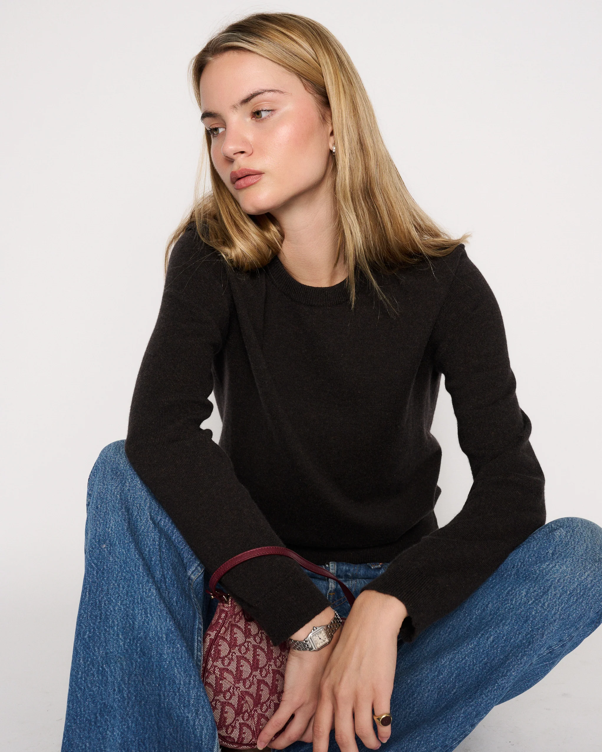 RLT TERI SWEATER - CHOCOLATE - Image 6
