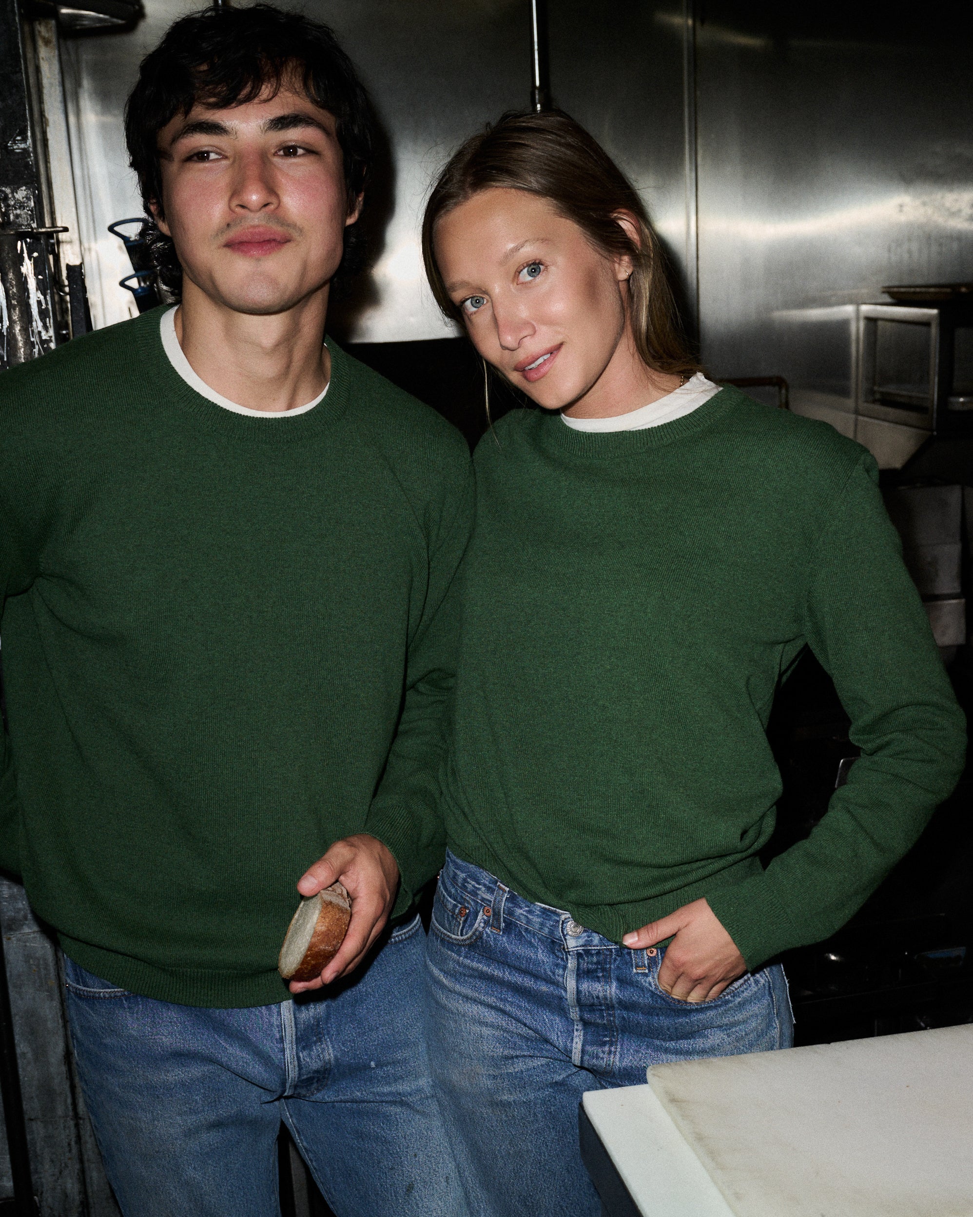 RLT X JON & VINNY'S SWEATER - BASIL - Image 2